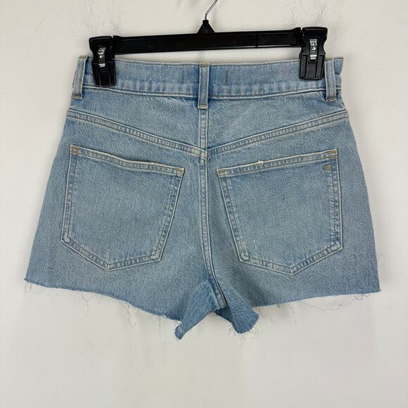 Madewell The Perfect Vintage Jean Short Foster Wash Blue Comfort Stretch 25 NWT - Picture 8 of 12